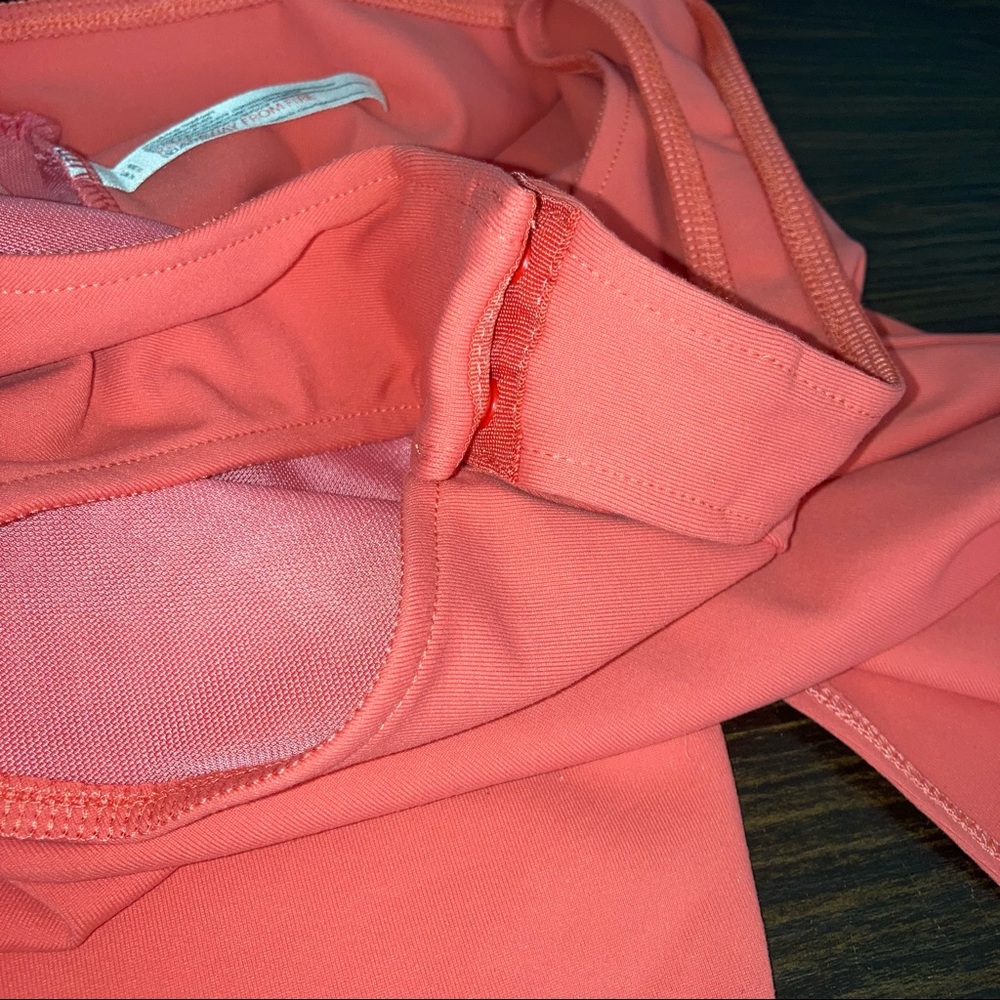 Free People Keep It Sleek Bodysuit NEW WITH TAGS Coral - Picture 13 of 16